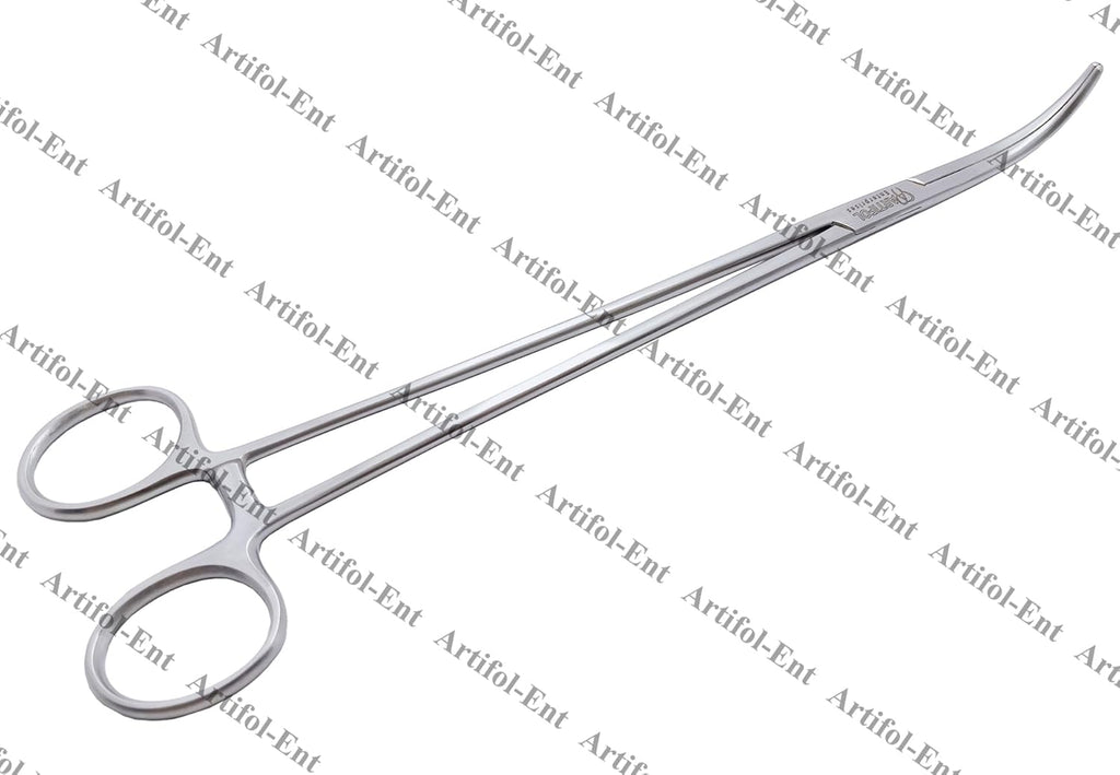 Overholt Geissendoerfer Arterienklemme – 27 cm gebogen | 3-teiliges Set | Edelstahl | Autoklavierbar #115910172