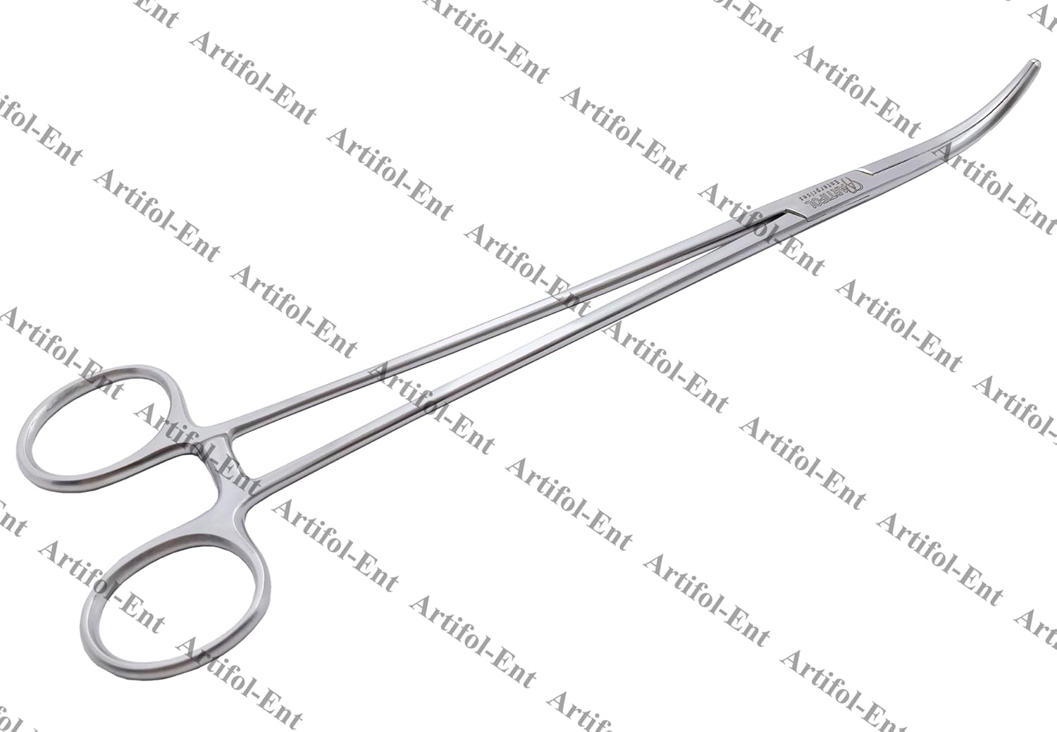 Overholt Geissendoerfer Arterienklemme – 27 cm gebogen | 3-teiliges Set | Edelstahl | Autoklavierbar #115910172