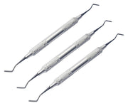 8A Gingivalretraktions-Fadenpacker – Kompositfüllungs-Instrumentenset (3-teilig) | Titan-schwarz beschichtete Spitzen – TNPFI8A
