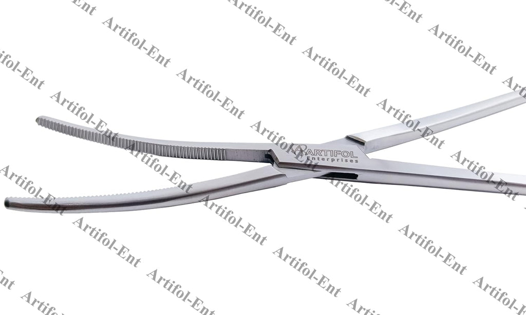 Crafoord Artery Forceps – 24 cm Curved | 2 Pcs Set | Stainless Steel | Autoclavable #115910223