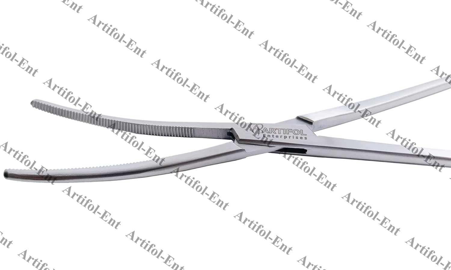 Crafoord Artery Forceps – 24 cm Curved | 2 Pcs Set | Stainless Steel | Autoclavable #115910223