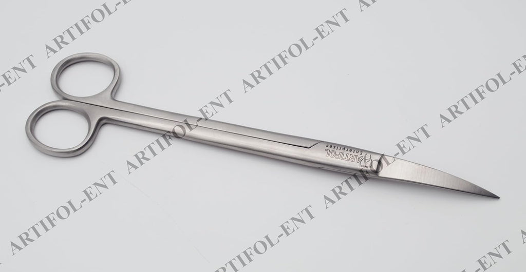 2 pcs Sims Curved Scissors – 20 cm | Stainless Steel Precision Surgical Scissors with Long Reach #113910127