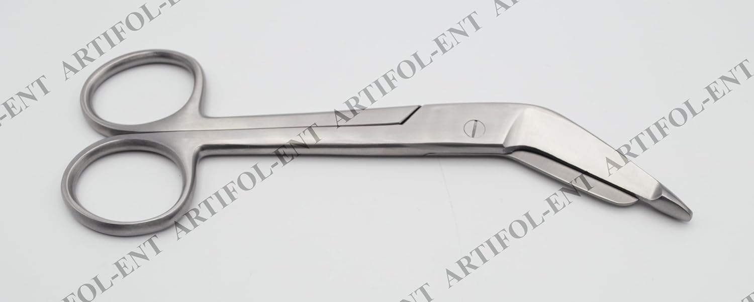 Lister-Excentric Bandage & Technical Scissors – 16 cm | Premium Stainless Steel | Offset Ergonomic Design for Safe Trimming #113910444