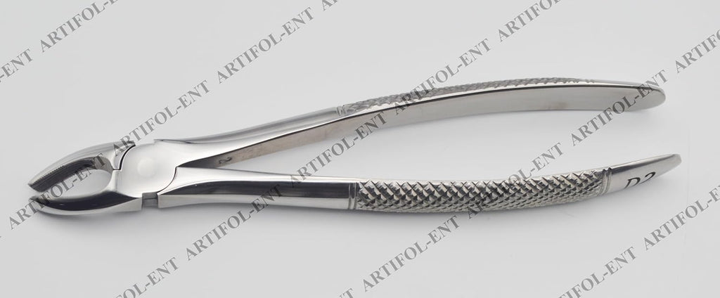 Professional Mead Extraction Forceps D2 – Deep-Grip Serrated Beaks | High-Performance Stainless Steel | Ergonomic Wide-Profile Handle & Precision Pivot #FMD2