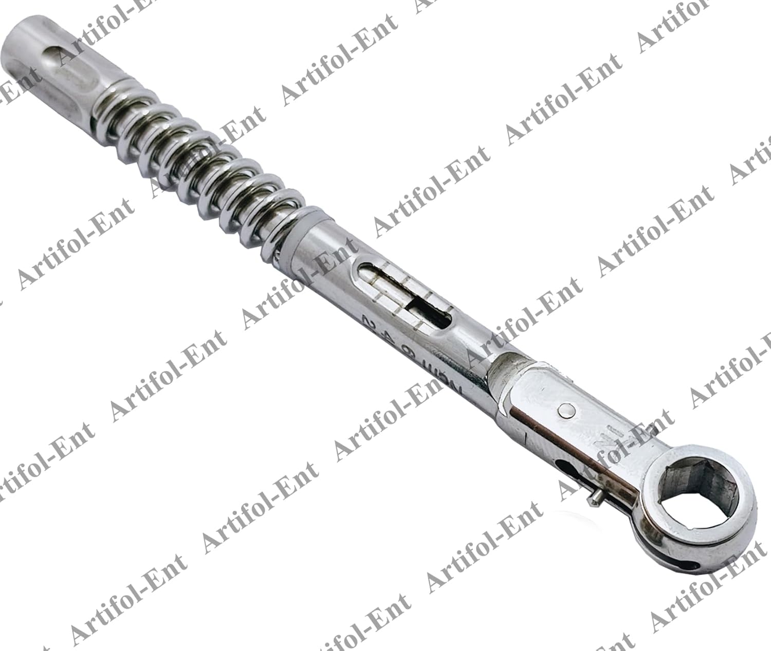 Universal Dental Implant Torque Wrench – 6 mm Hex, 10–70 Ncm | Adjustable Ratchet Torque Control, Compatible with Most Implant Systems #OS1074