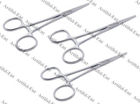 Bainebridge Arterienklemme – 15 cm gerade | 3-teiliges Set | Edelstahl | Autoklavierbar #115910200