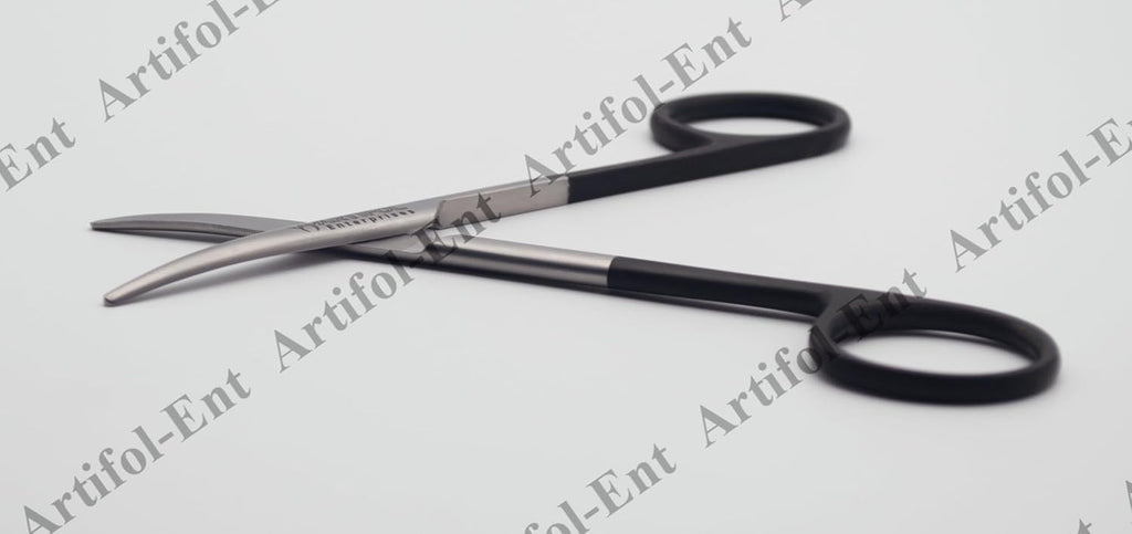 Elite Baby Metzenbaum “Super-Cut” Scissors – 12.5 cm Curved | Professional Stainless Steel | Razor-Edge & Micro-Serrated Precision