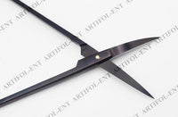Elite TC Joseph Precision Scissors – 14.5 cm Curved | Tungsten Carbide Edge | Stealth Black Professional Finish