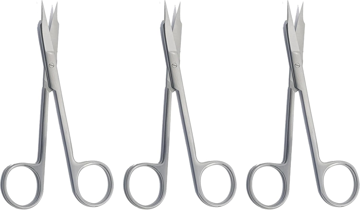 Goldman-Fox Premium Surgical Scissors Curved 13 cm – 3 Pcs | Sharp Cutting Edge | Precision Dissection Scissors #113910475