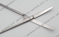 Professional Wertheim Gynaecological & Abdominal Scissors 22.5 cm Curved – Heavy-Duty Surgical Scissors | Blunt/Blunt Safety Tips, High-Performance Stainless Steel #113910116