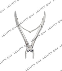 Pedo Extraction Forceps Premolars 6C – Pediatric Dental Extraction Instrument | Fine Beak Design, Stainless Steel, Ergonomic Grip | Reusable #FX6CE