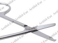 3-Piece Spencer Ligature Style Scissors – 9 cm | High-Grade Stainless Steel Precision Cutting Tools | Sharp Pointed Tips, Precise Action & Durable Build | Ideal for Crafting & Detailed Material Cutting #113910399
