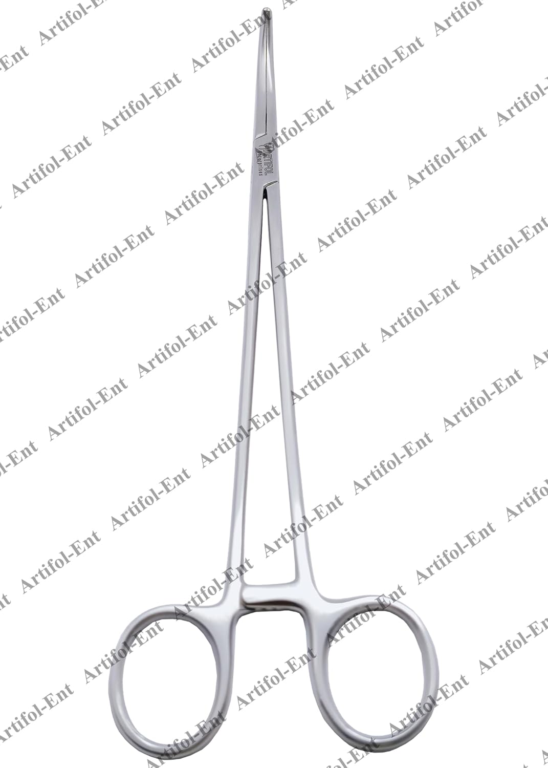 Overholt Geissendoerfer Arterienklemme – 27 cm gebogen | 3-teiliges Set | Edelstahl | Autoklavierbar #115910172
