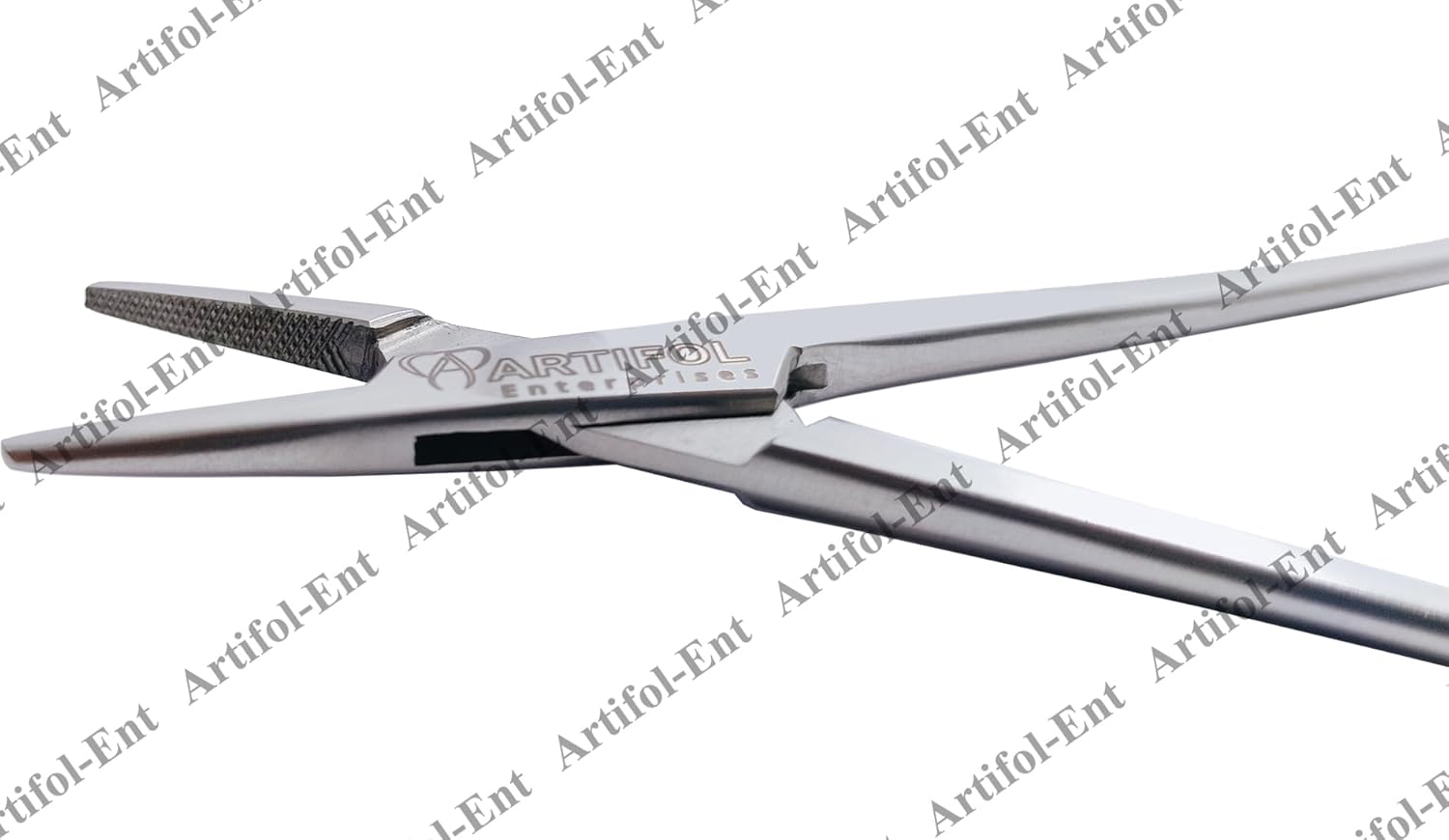 Halsey Needle Holder – 13 cm | 3 Pcs Set | Serrated Jaws for Precision Grip #132910139-1