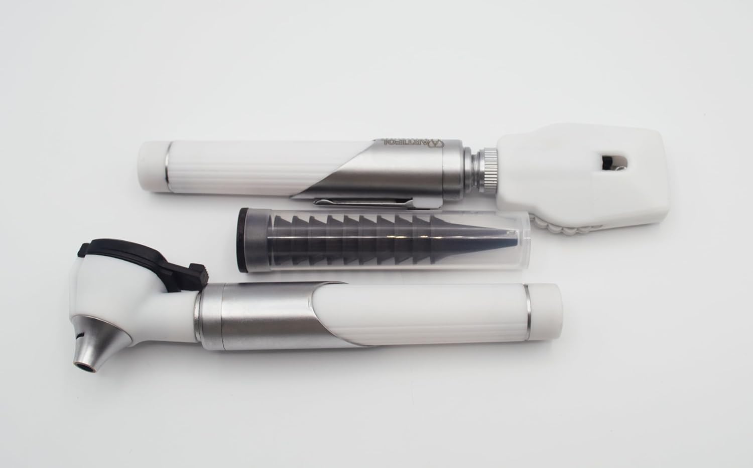 Artifol Student Home Use ENT Otoscope Examination Kit – Fiber Optic Diagnostic Set, White Color #OS1093