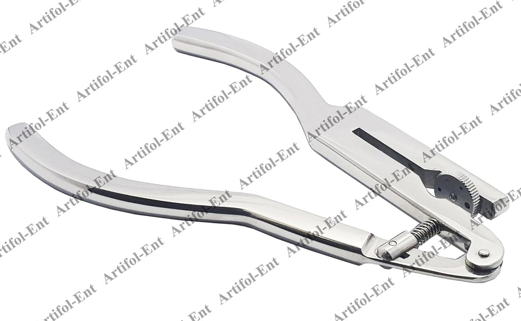 Ivory Rubber Dam Punch – 16 cm | 2 Pcs Set | Stainless Steel | Autoclavable & Reusable #OS1077