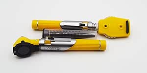 Student Home Use New Ent Otoscope & Ophthalmoscopes Examination Kit Fiber Optic Diagnostic Set Black Color OS1015