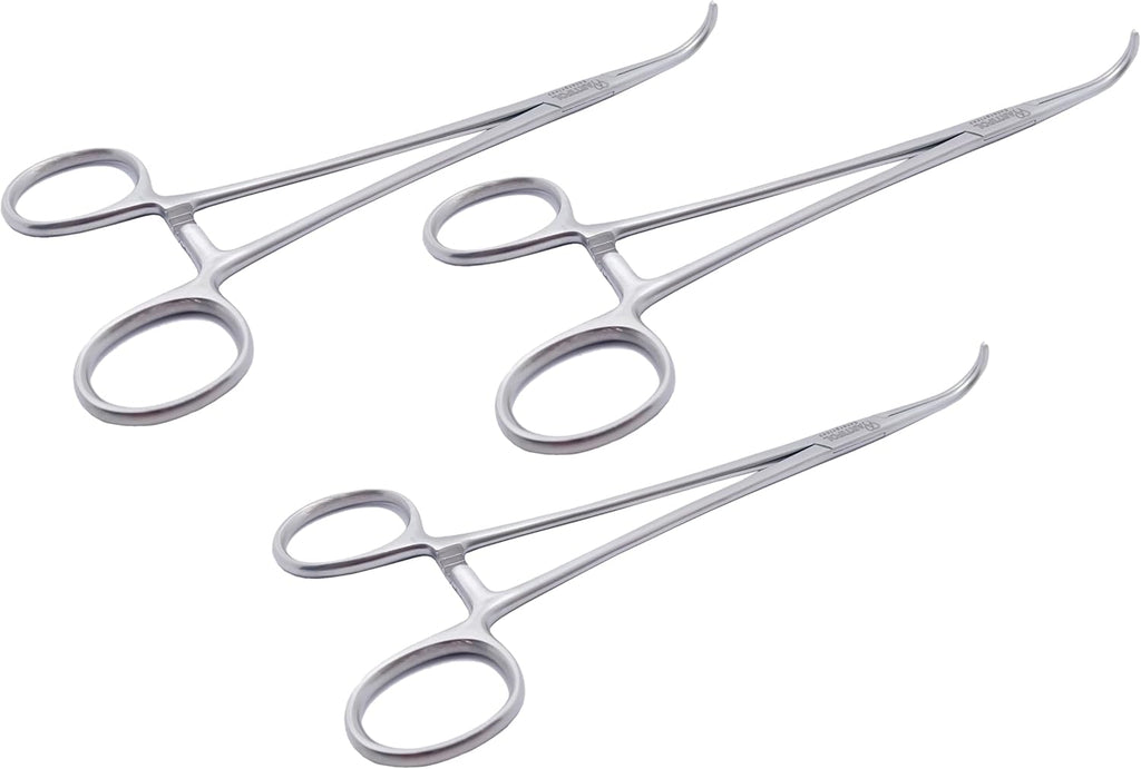 NEGUS Gall Duct Forceps – Curved, 19 cm | Precision Bile Duct Surgical Instruments, 3-Piece Set #115910277