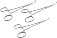 NEGUS Gallengangzange – Gebogen, 19 cm | Präzisionsinstrumente für die Gallenwegschirurgie, 3-teiliges Set #115910277