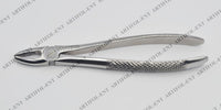 Professional Extraction Forceps Upper Anteriors 1E – Straight Precision Beaks | High-Performance Stainless Steel Extraction Instrument | Ergonomic Non-Slip Handle | Ideal for Vertical Extraction #FX1E