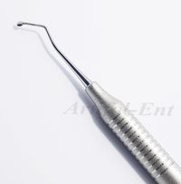 Double Ended Dental Heavy Excavator Spoon 17cm EXC17SH 3 Pcs Set Stainless Steel Restorative Instruments Endodontic Tools Slip Resistant Handle