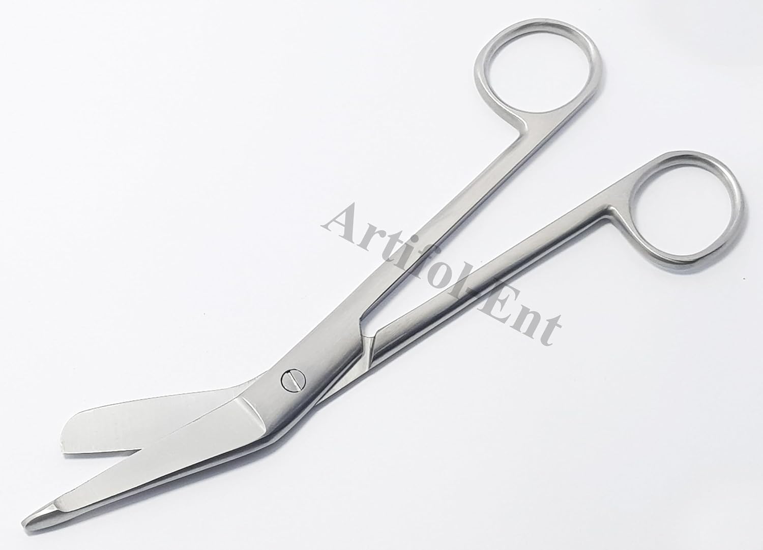 Lister Bandage Scissors – 18 cm | Safety-Tip Stainless Steel Scissors for Bandage & Dressing Removal | Reusable & Autoclavable – 2 Pcs Set #113910450