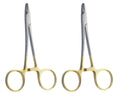 TC Webster Needle Holder 13 cm (5") – Tungsten Carbide Smooth Jaws Surgical Dental Suturing Instrument | Stainless Steel | 2 Pcs #132910137