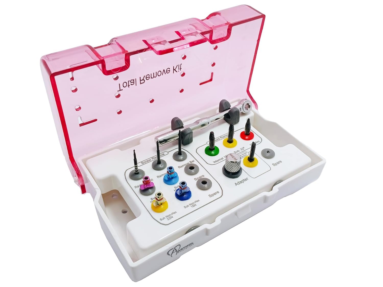 Total Implant Removal System Kit – Comprehensive Hardware Extraction Set | Premium Grade Stainless Steel | Professional Surgical Instrument Kit #OS1057