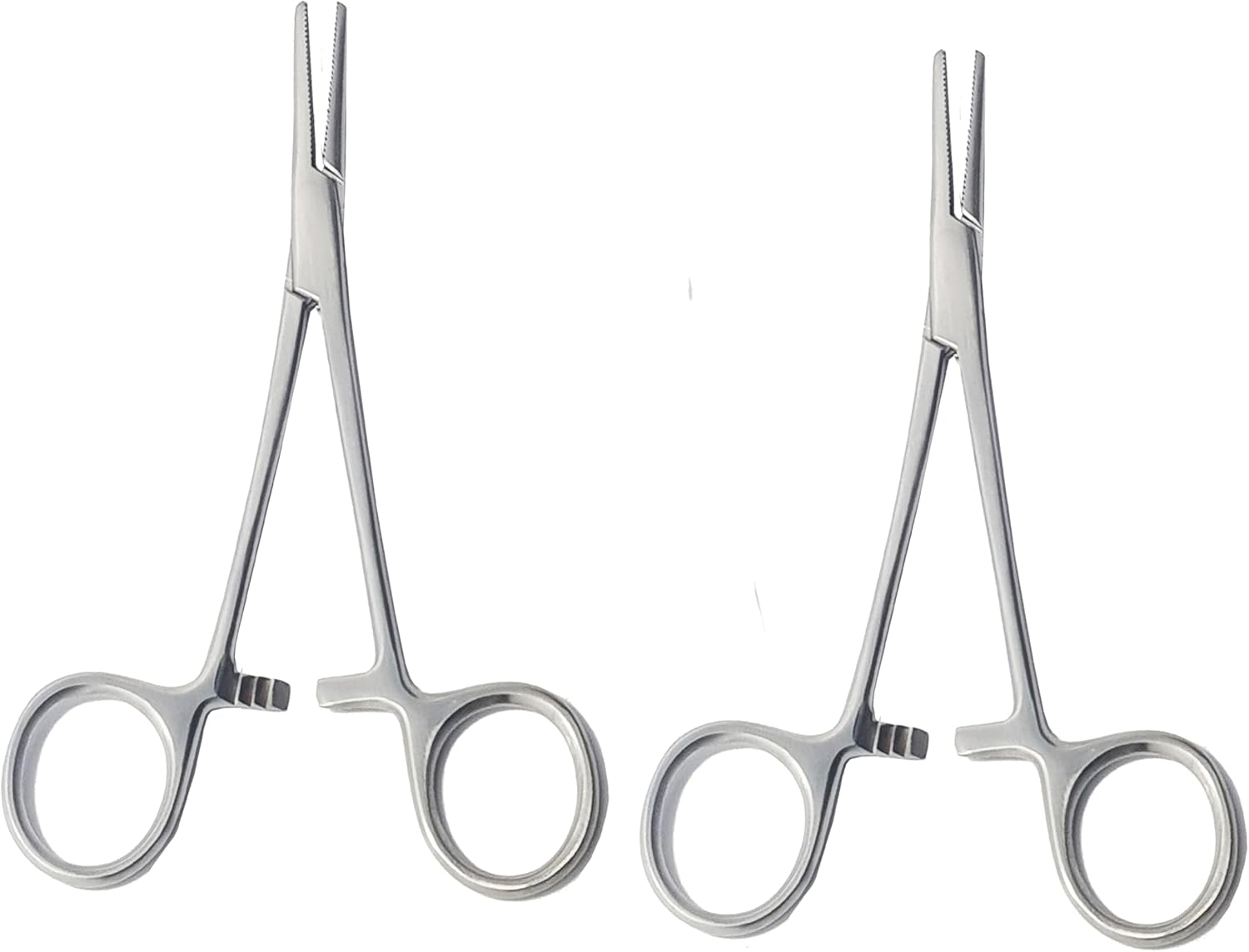 Rochester Pean Forceps 14 cm Straight | 2-Piece Precision Hemostatic Clamp Set | Stainless Steel #115910117