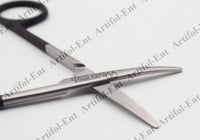 Elite Baby Metzenbaum „Super-Cut“ Schere – 12,5 cm gebogen | Professioneller Edelstahl | Rasiermesserscharfe und mikrogezahnte Präzisionsklinge