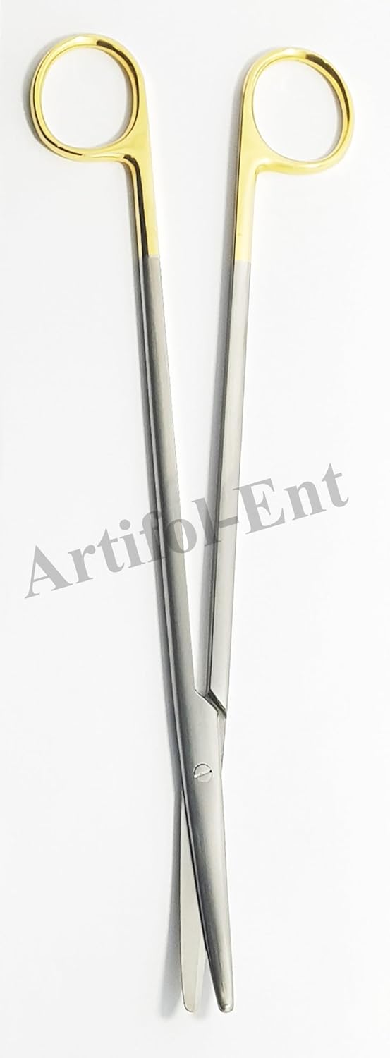 TC Metzenbaum Scissors Curved 23 cm – 2 Pcs | Tungsten Carbide Cutting Edges | Stainless Steel Surgical Scissors #113910629