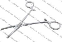 Tubing Clamp – 15.5 cm | 3 Pcs Set | Stainless Steel | Hemostat-Type Locking | Autoclavable #115910358