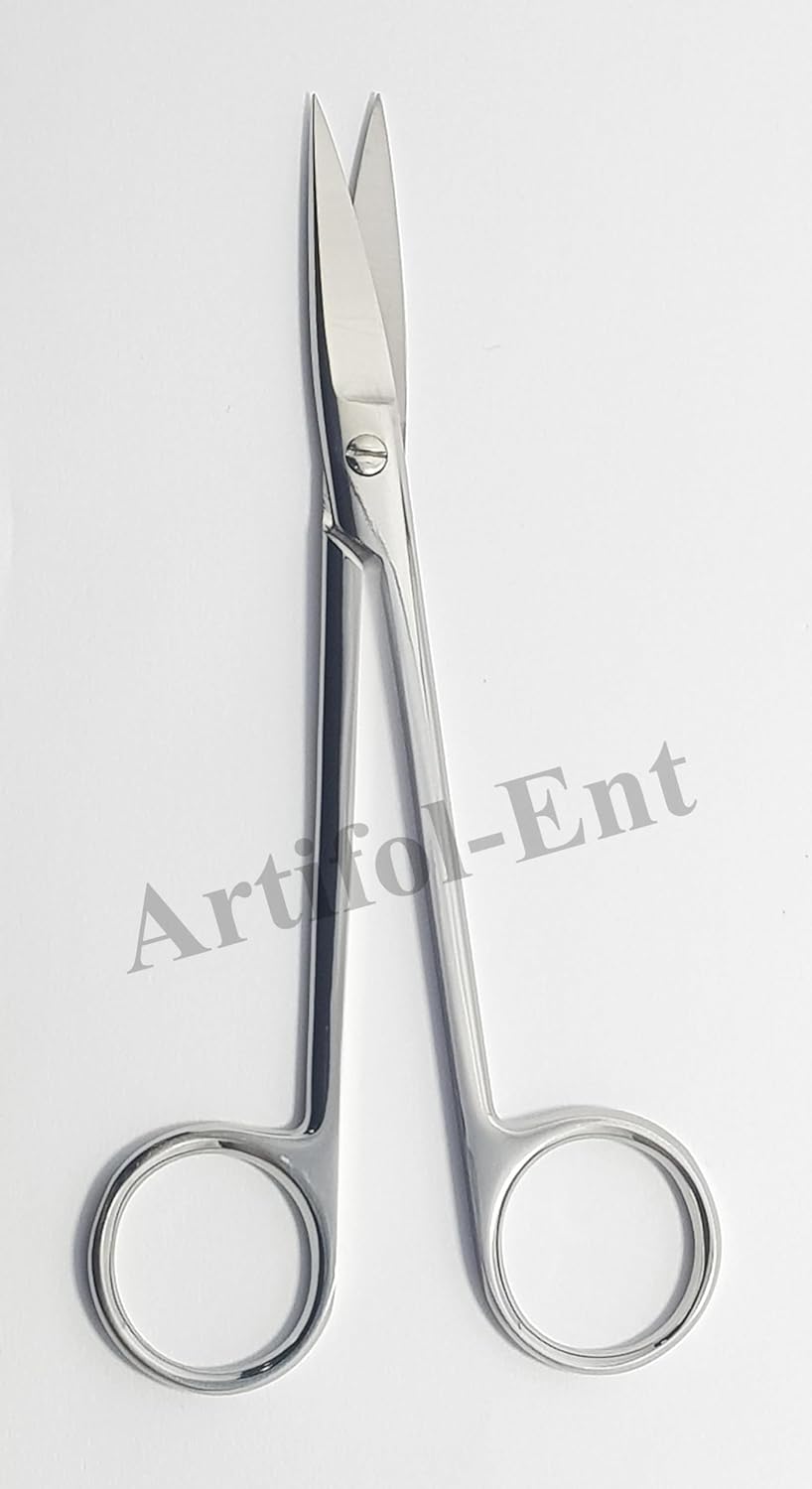 Gum Scissors Straight 14.5 cm – 3 Pcs | Stainless Steel | Precision Cutting Edge | Ergonomic Design #1013500030-1