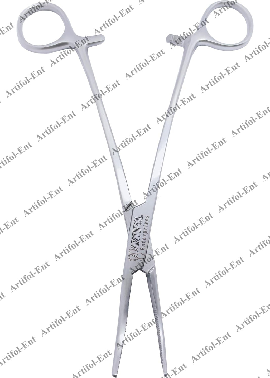 Overholt Artery Forceps – 18.5 cm Curved | 3 Pcs Set | Stainless Steel | Autoclavable #115910176