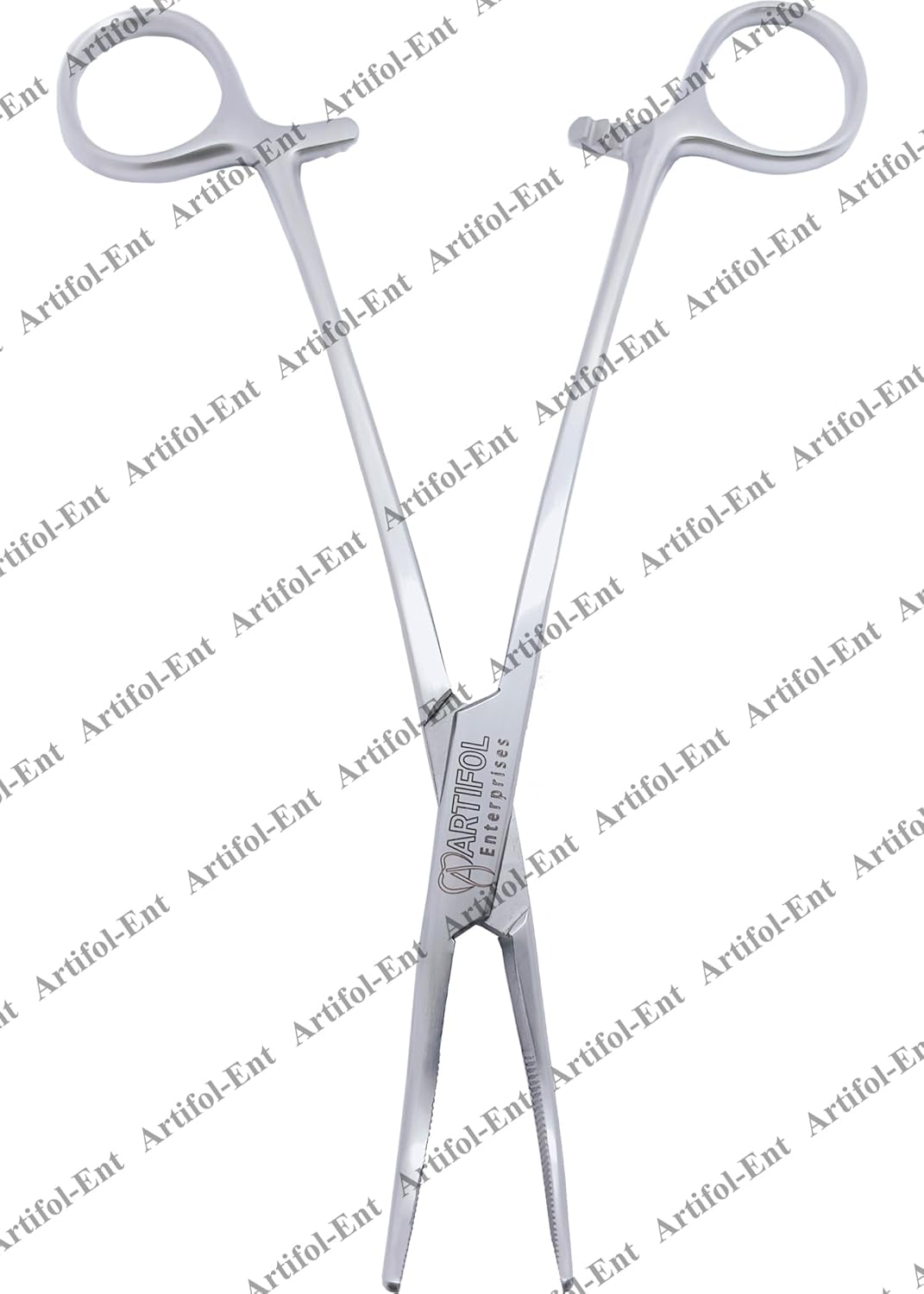 Overholt Artery Forceps – 18.5 cm Curved | 3 Pcs Set | Stainless Steel | Autoclavable #115910176