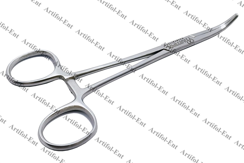 Baby-Mixter Dissecting Forceps – 14 cm Curved | 3 Pcs Set | Stainless Steel | Autoclavable #115910236