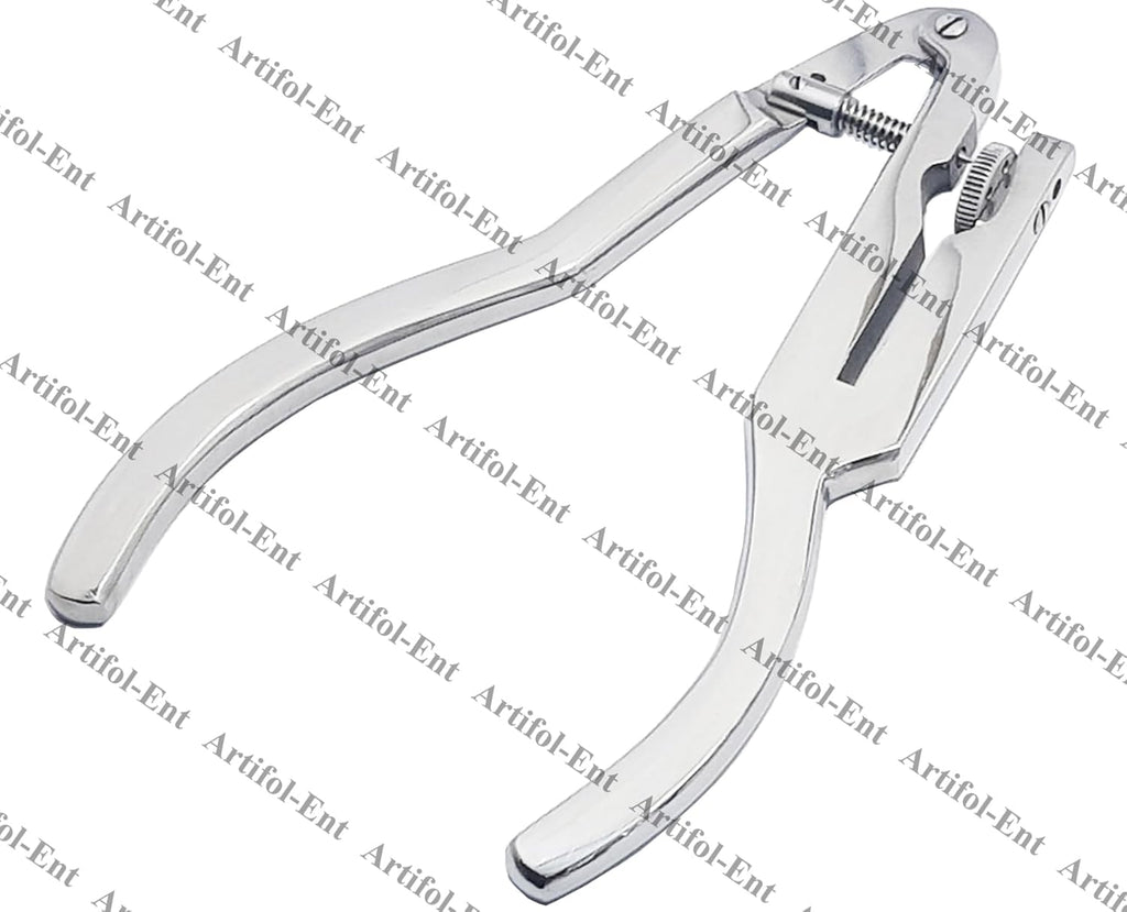 Ivory Rubber Dam Punch – 16 cm | 2 Pcs Set | Stainless Steel | Autoclavable & Reusable #OS1077