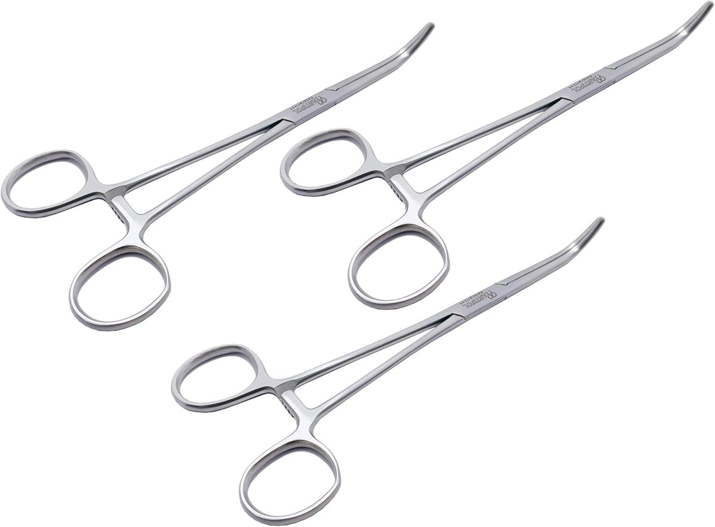 Mixter-O’Shaughnessy Dissecting Forceps Curved – 19 cm (3 Pcs)  Precision Surgical Dissecting Forceps for Controlled Tissue Handling | #115910234