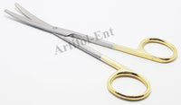 TC Lexer Scissors Curved 16 cm | Tungsten Carbide Cutting Edges | Stainless Steel Surgical Scissors #113910640