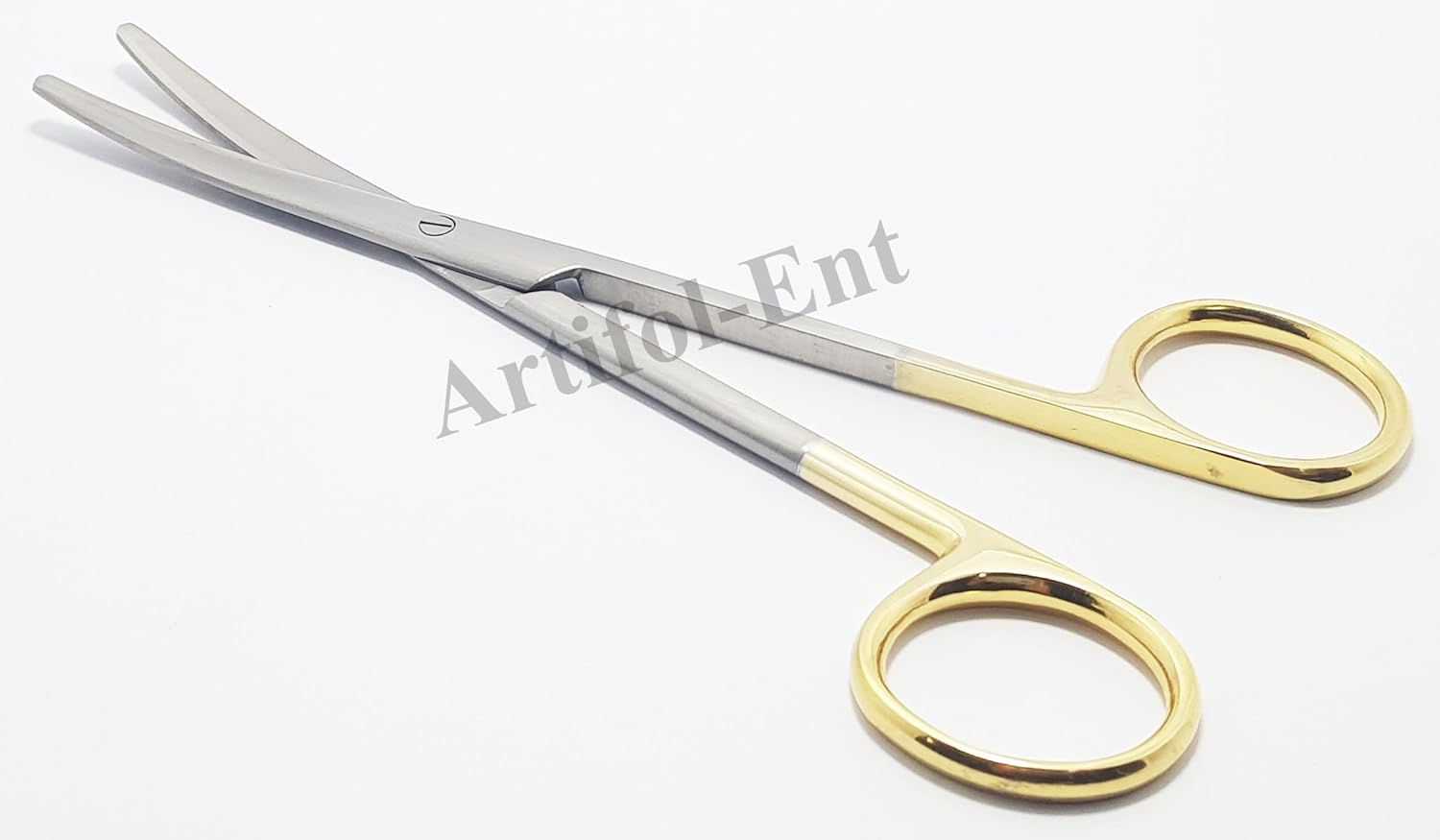 TC Lexer Scissors Curved 16 cm | Tungsten Carbide Cutting Edges | Stainless Steel Surgical Scissors #113910640