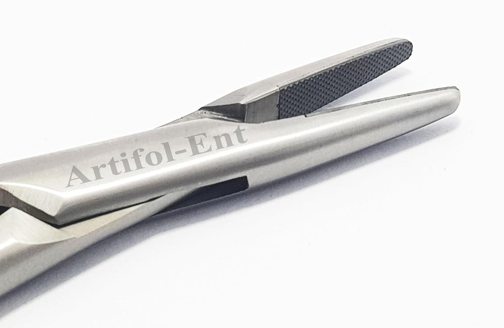 TC Mathieu Needle Holder 14cm (5.5”) – Tungsten Carbide Tips | Surgical Grade Dental Needle Holding Forceps | Reusable & Autoclavable | 2 Pcs Set #132060520