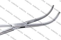 Overholt Geissendoerfer Arterienklemme – 27 cm gebogen | 3-teiliges Set | Edelstahl | Autoklavierbar #115910172