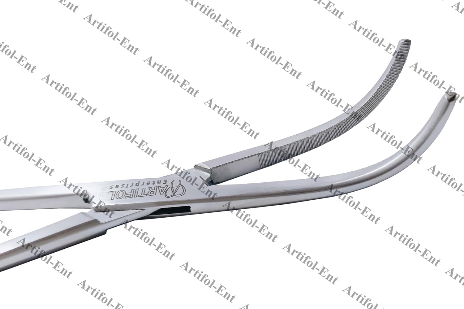 Overholt Geissendoerfer Arterienklemme – 27 cm gebogen | 3-teiliges Set | Edelstahl | Autoklavierbar #115910172