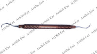 Doppelseitige Parodontalinstrumente | Braun farbbeschichtete Aluminium-Hohlgriffe | #GR1314