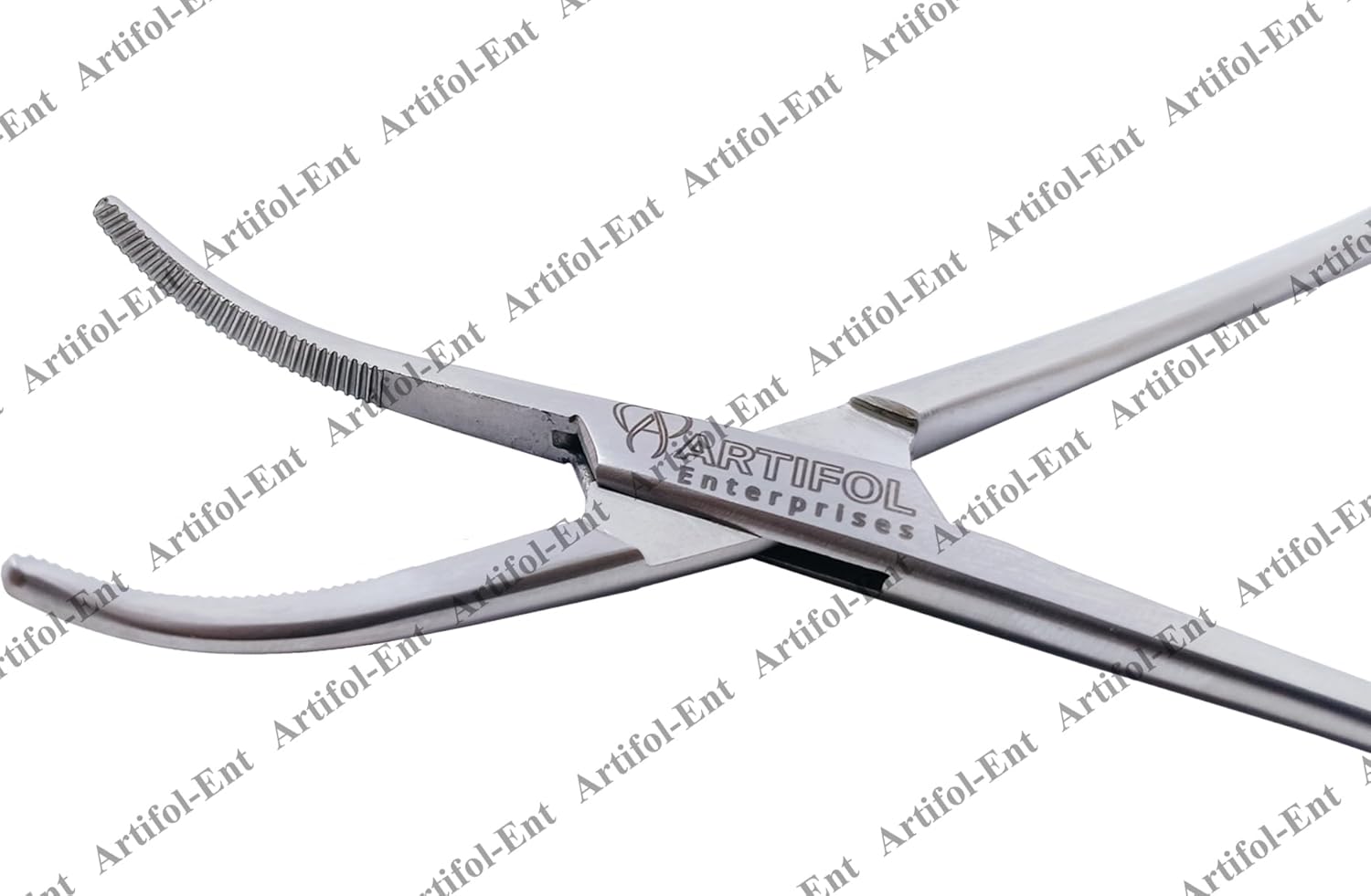 Baby-Mixter Dissecting Forceps – 14 cm Curved | 3 Pcs Set | Stainless Steel | Autoclavable #115910236