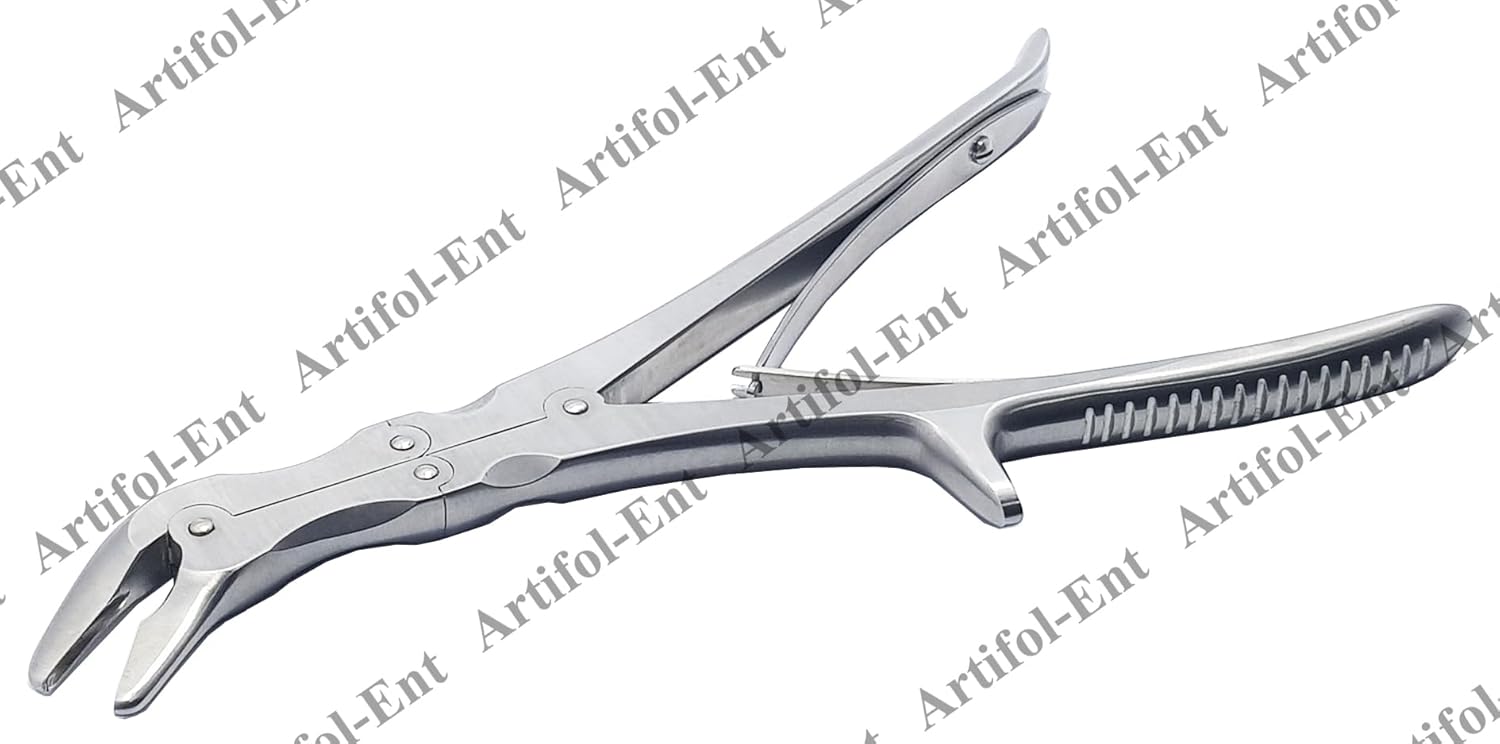 Echlin Duckbill Rongeur – 3 mm x 23 cm | Strumento per tagliare e modellare le ossa in acciaio inossidabile #116910014