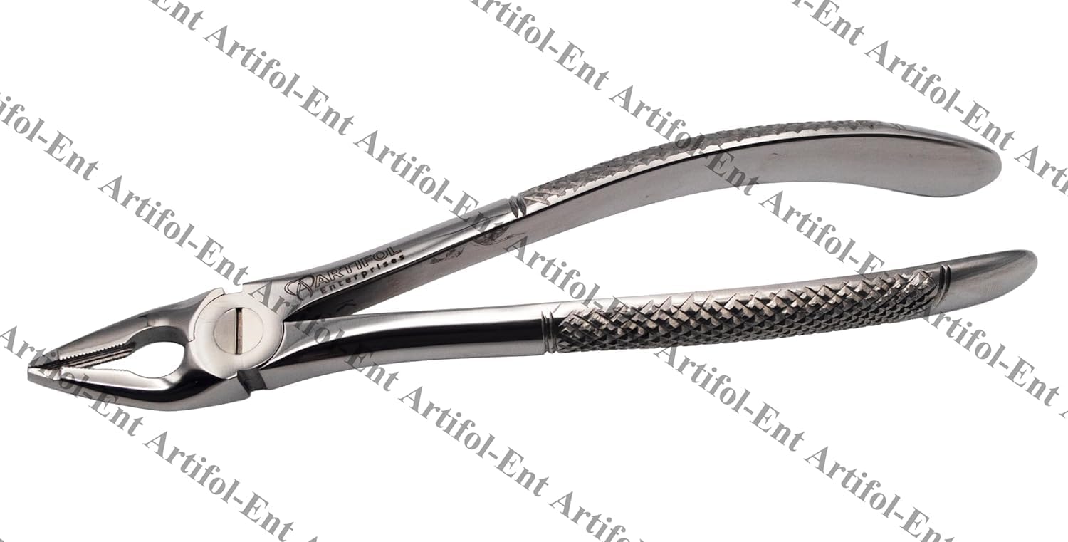 European-Style Precision Extraction Forceps – FX35E | Heavy-Duty Stainless Steel Gripping & Removal Tool | Strong Serrated Jaws, Balanced Leverage & Durable Build | Ideal for Crafting Handling #FX35E
