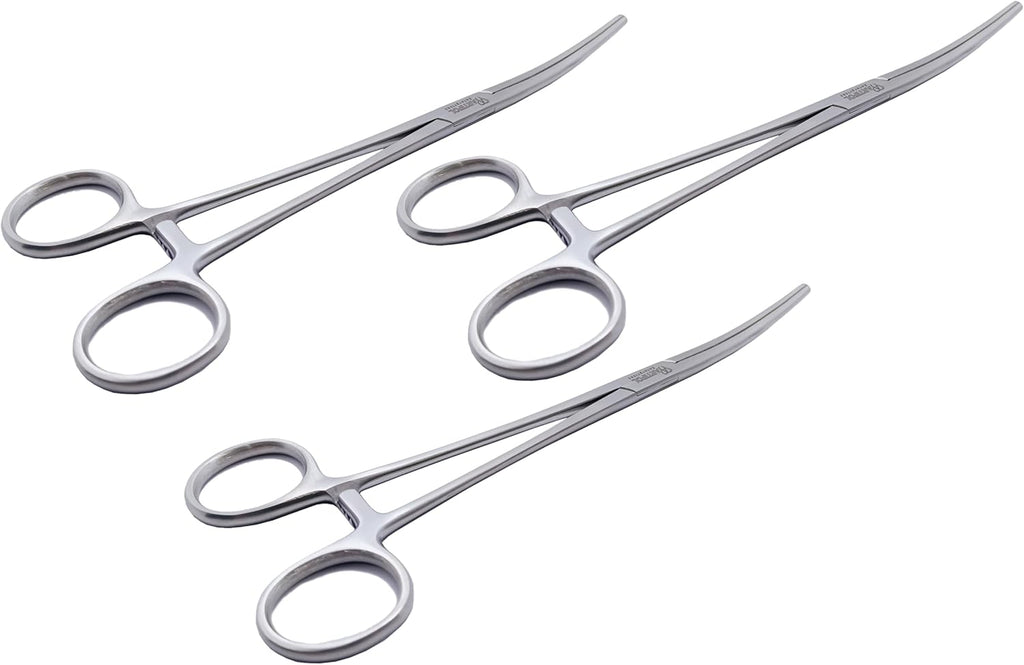Sarot Arterienklemme, gebogen – 23 cm (3 Stück) Präzisions-Hämostaseklemme für zuverlässige Gefäßkontrolle | #115141600