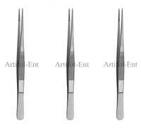 Semken Dressing Forceps Serrated 15.5 cm (6") – Stainless Steel Surgical Dental Tweezers | 3 Pcs | #114910129
