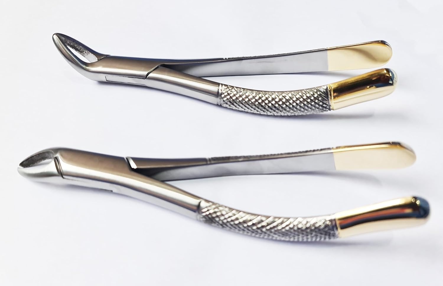 Dental Extracting Forceps 150 & 151 – Tooth Extraction Tools with T/C Layer | Premium Stainless Steel | 2 Pcs Set | Reusable & Autoclavable
